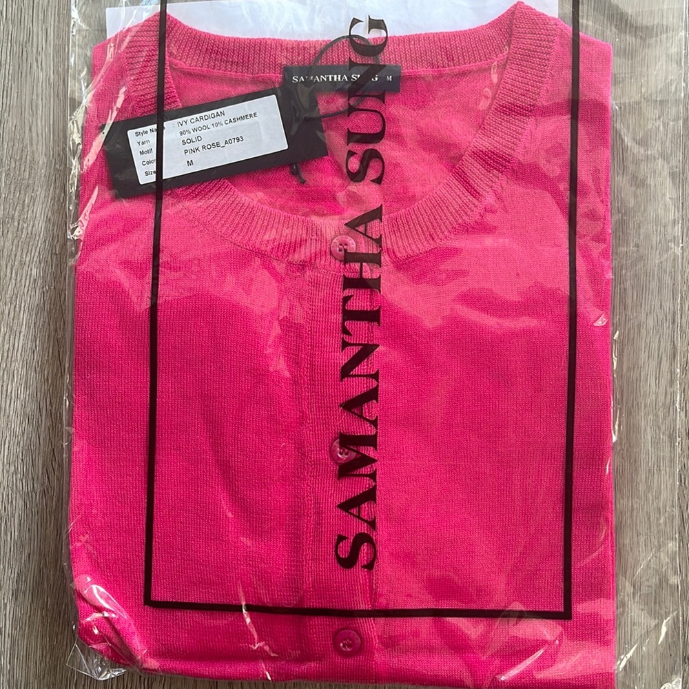 Samantha Sung Cardigan Sweater